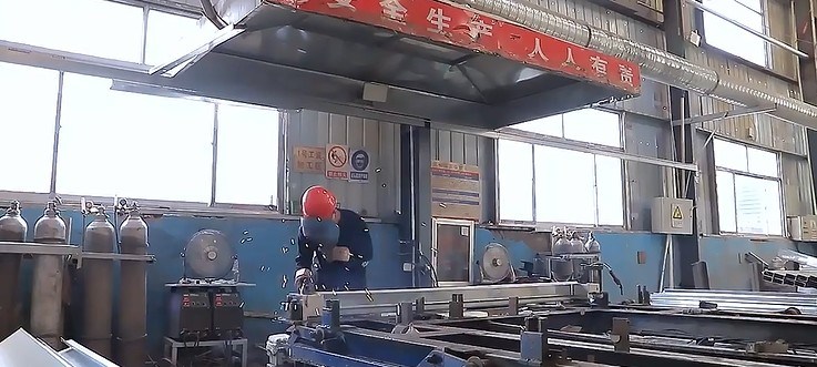 Shandong GIS Integrated Housing Co., Ltd. linha de produção do fabricante